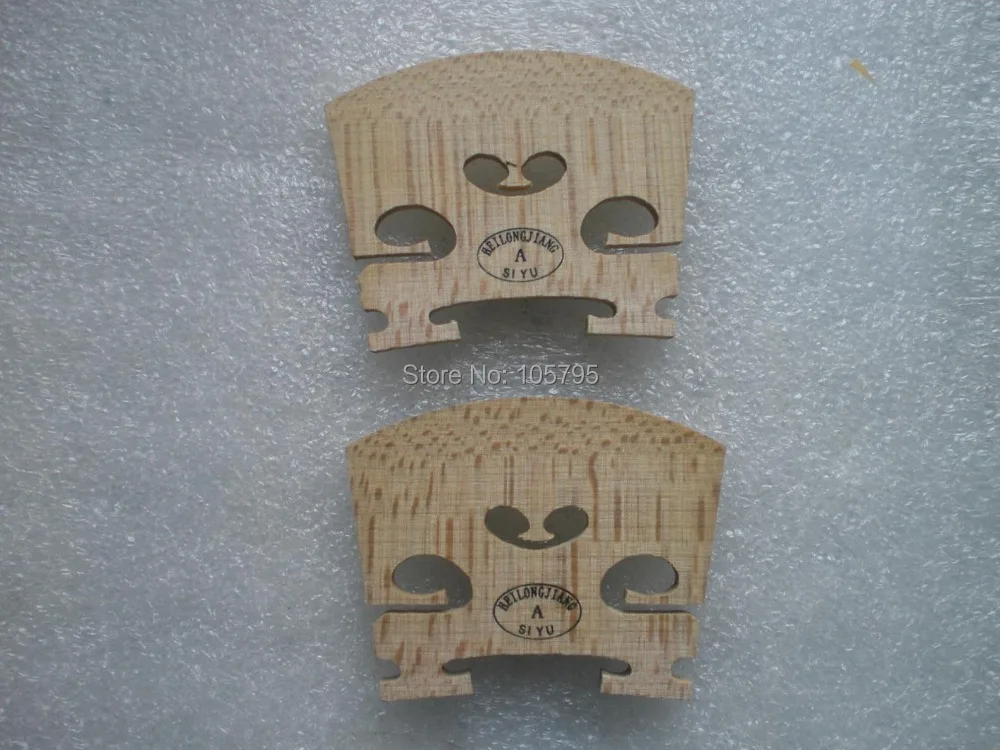 

4 PCs Best Quality European Maple Violin Bridge 4/4 Fiddle parts