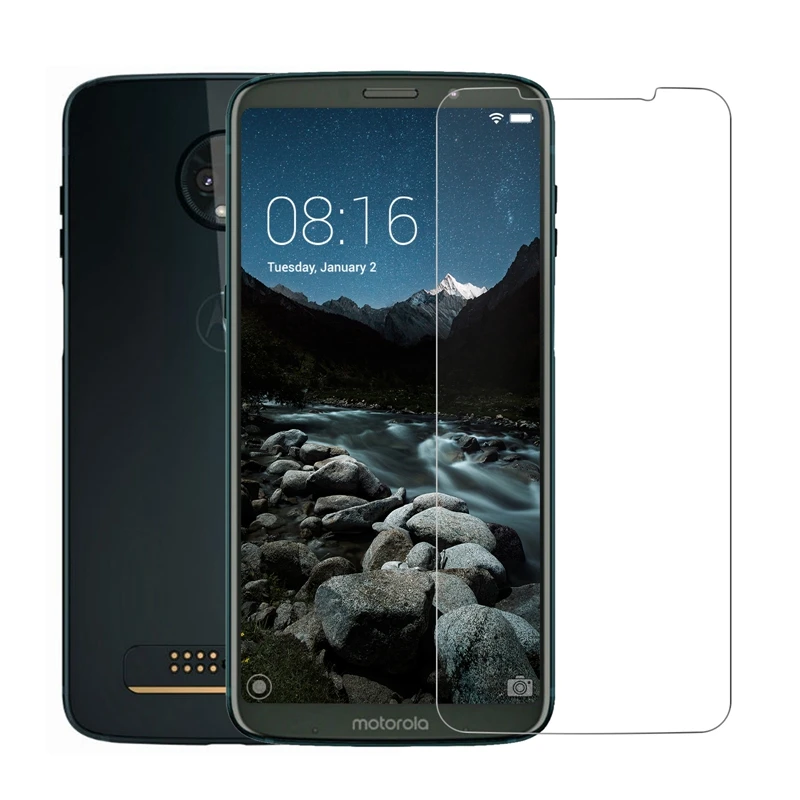 10Pcs/Lot 2.5D Tempered Glass For Motorola Z3 Play Screen Protector