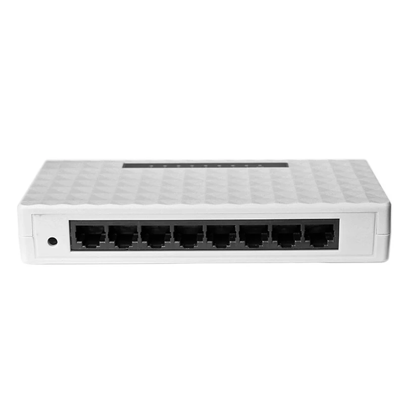 

Hot Sale 8 Ports Network Gigabit Switch 10/100/1000Mbps Fast Ethernet Switcher Lan Hub Full/Half duplex Exchange Plug and Play