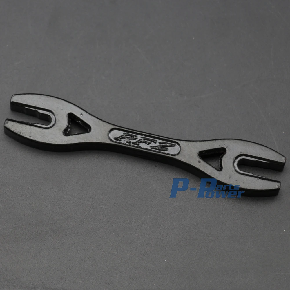 Spoke Spanner Wrench Tensioner Adjuster Tools 6 Sizes For Pit Dirt Bike Black.