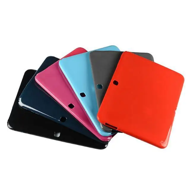 

Ultra Slim Soft Silicon Rubber TPU Gel Protector Cover Tablet Protective Pouch Case for Samsung Galaxy Tab 4 10.1 T530 T531 T535