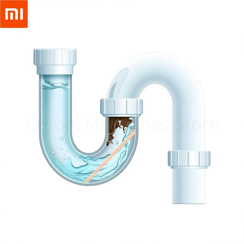 Xiaomi Mijia Clean-n-Fresh Pipe Channel палочка для чистки очиститель канализации растворить