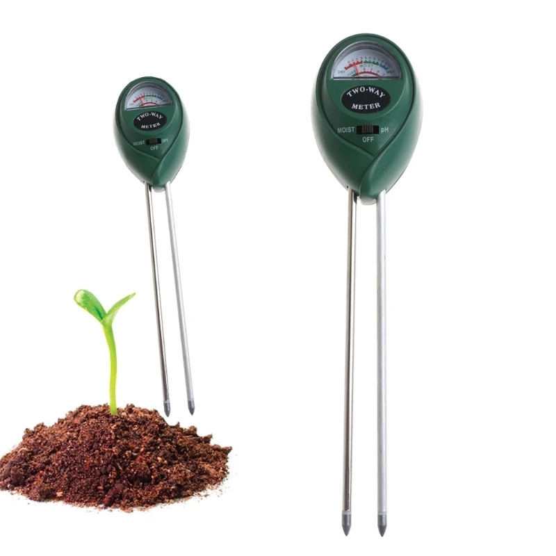 

3 in 1 PH Tester Soil Water Moisture Light Analized Test Meter Detector Garden