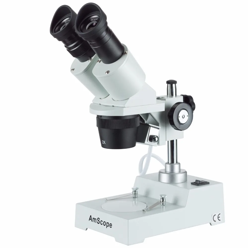 

Saudi Arabia+United Arab Emirates--AmScope Supplies 20X-40X Sharp Forward Stereo Microscope