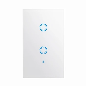 

WIFI Light Switch Smart In-wall Voice Control Touch Control and APP Remote Control Timing Function Compatible with Amazon Alex