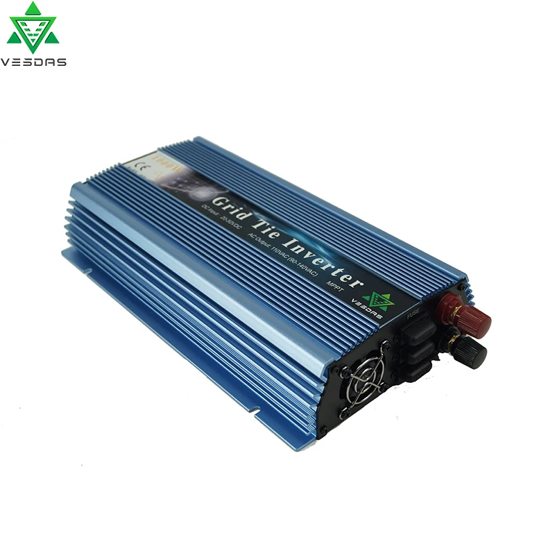 MPPT функция 1000 Вт для широкого напряжения DC10.5V 28V до AC90V 140V или 180 в 260 чистая