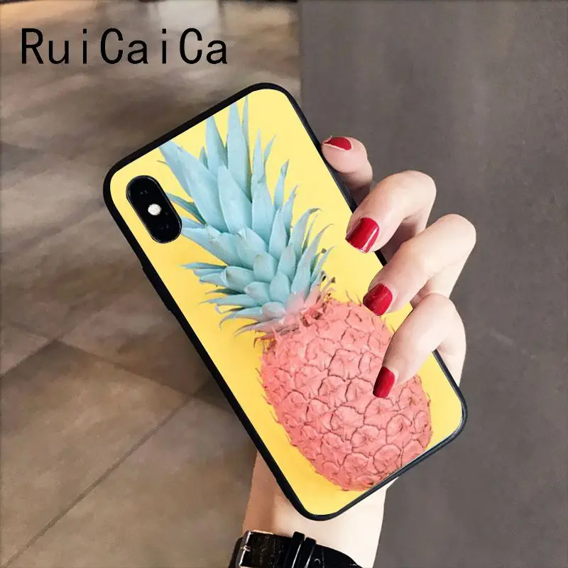 colorful pink gold pineapple