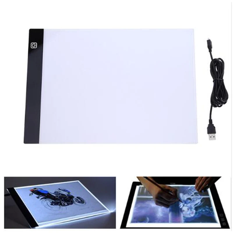 Protective Case for Diamond Painting Light Pad, Bag For A4 LED Light Box Tablet Board of 5D Diamond Painting Cross Stitch Kits - Цвет: Светло-зеленый