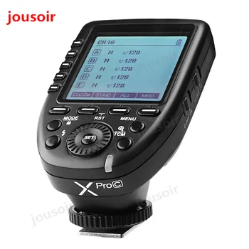 

GODOX XPro-C E-TTL 2.4G Wireless High Speed Sync 1/8000s X system High-speed Flash Trigger + 4x XTR-16 For C EOS Cameras CD50