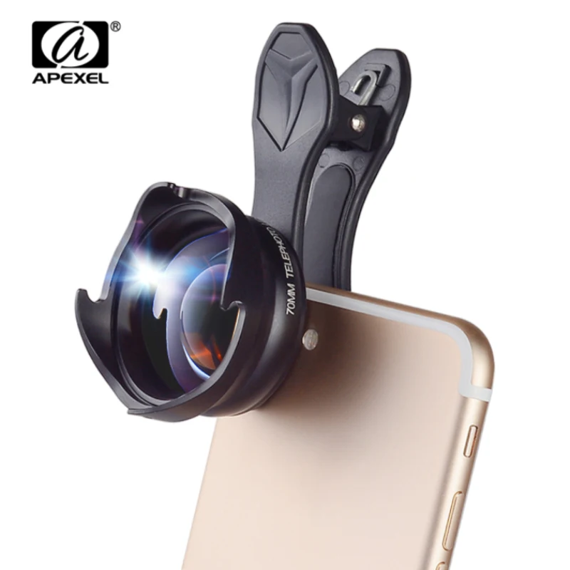 APEXEL telefoon camera Lens 2.5X telezoomobjectief Professionele HD