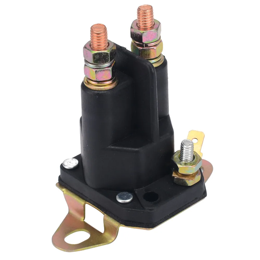1pc Universal Solenoid Relay Switch 3 Terminals Replace Contactor Starter Switch For MTD