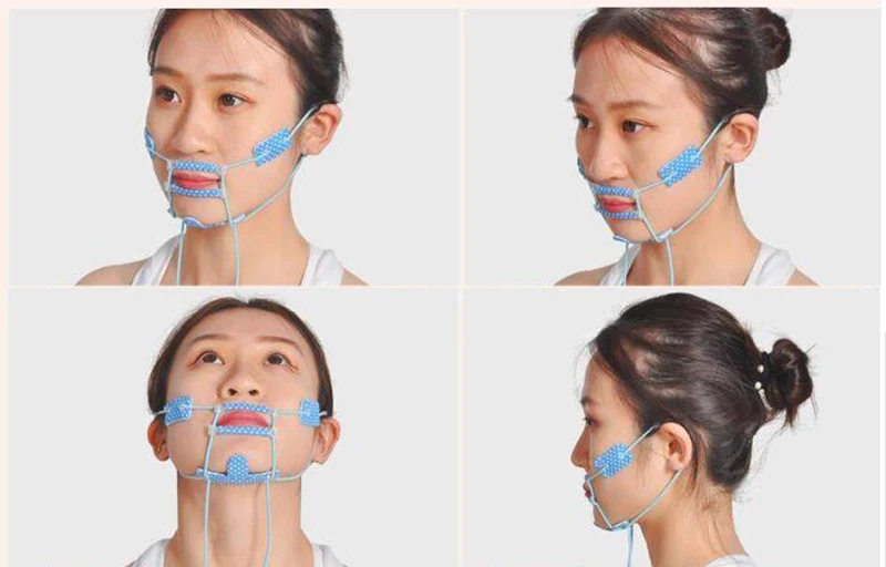 Маска сна храпа для предотвращения сна рот открытый рот артефакт анти-мундштук рот ремень рот дыхательный прибор