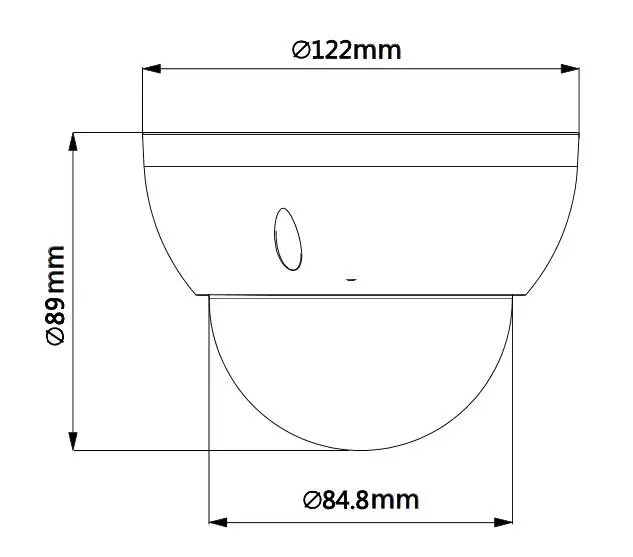 Оригинальная английская версия DH SD22404T-GN 4MP Full HD сети мини купольная ip-камера с увеличительным объективом 4x оптический зум объектив DH-SD22404T-GN