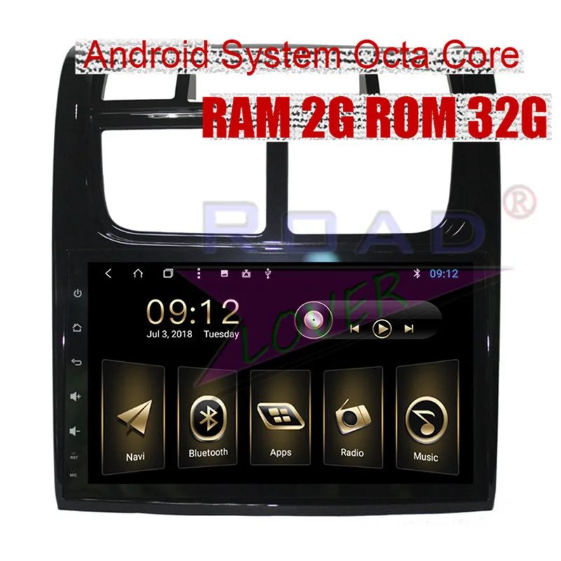 Top Roadlover Android 8.1 Car Multimedia Player Autoradio For KIA Sportage 2007-2016 Stereo GPS Navigation Magnitol 2 Din MP3 NO DVD 2