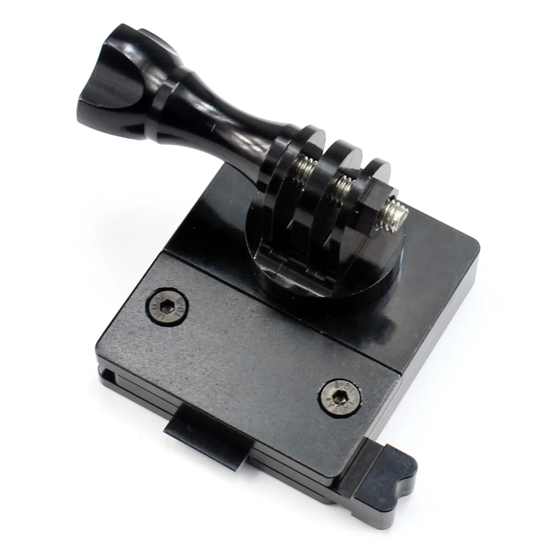 

360 Degree Rotate CNC Aluminum Helmet Fixed Mount Base Adapter for GOPRO 5 6 7 SJ/Xiaomi Yi/GitUp Action Camera NVG Base