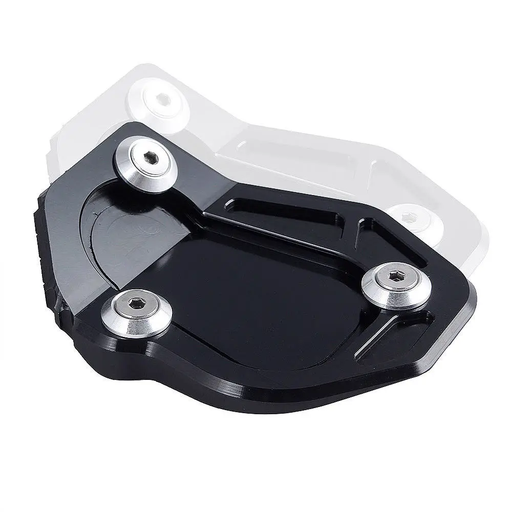  CNC Aluminum Motorcycle Side Kickstand Stand Extension Plate Side Stand Enlarger Pad For BMW R NINE