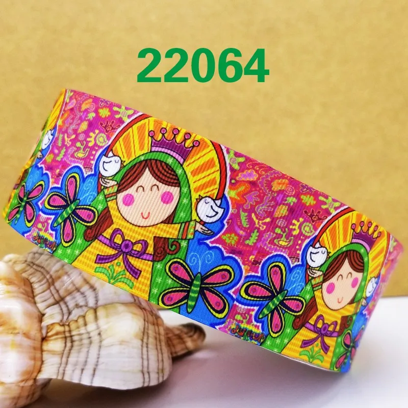 Бесплатная доставка 50 ярдов Мультяшные собаки печатные grosgrain ленты 22069|Ленты| |