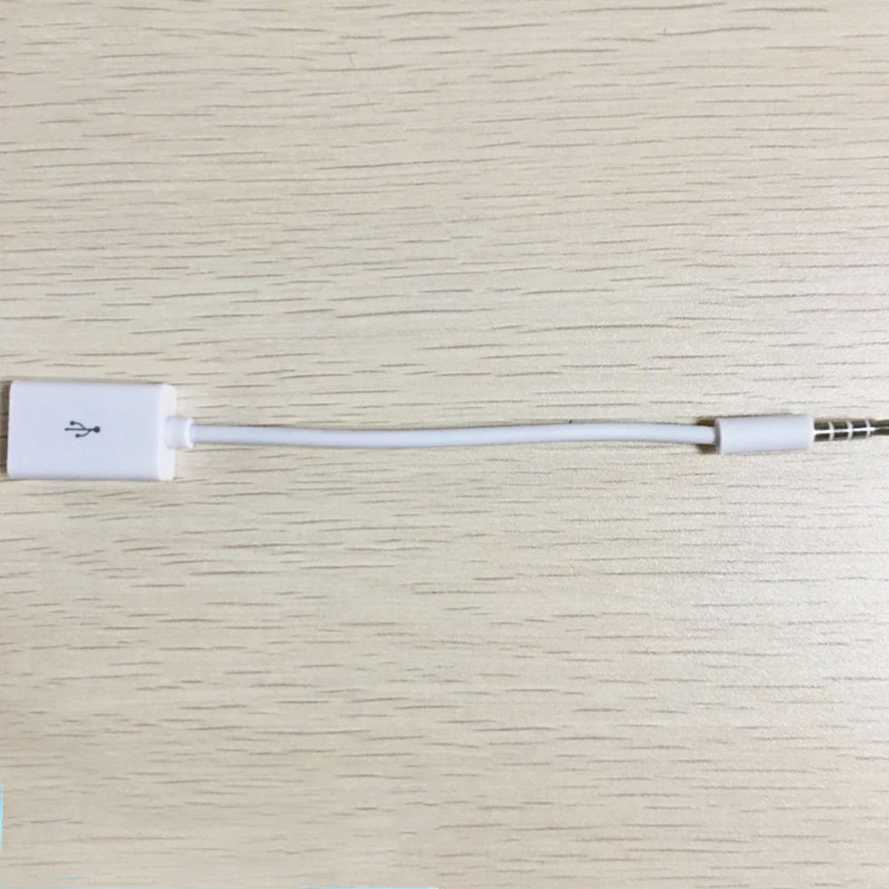 2 МБ/с. автомобиля AUX Мужской конвертер Кабель USB женская MP3 адаптер 3,5 мм линии передачи данных