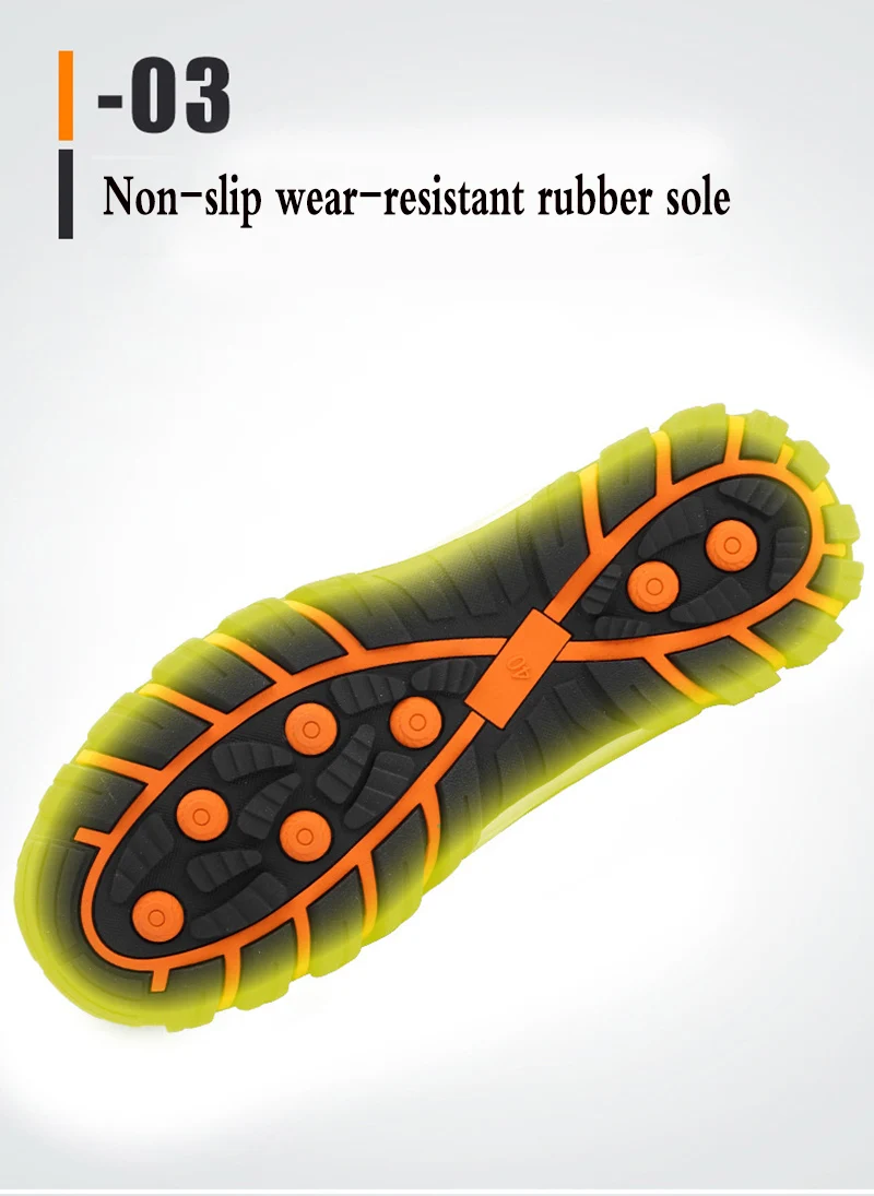 Рабочая страховая обувь Мужская дышащая дезодорант стальной носок шапки анти-разбивая безопасная обувь строительный сайт Рабочая обувь