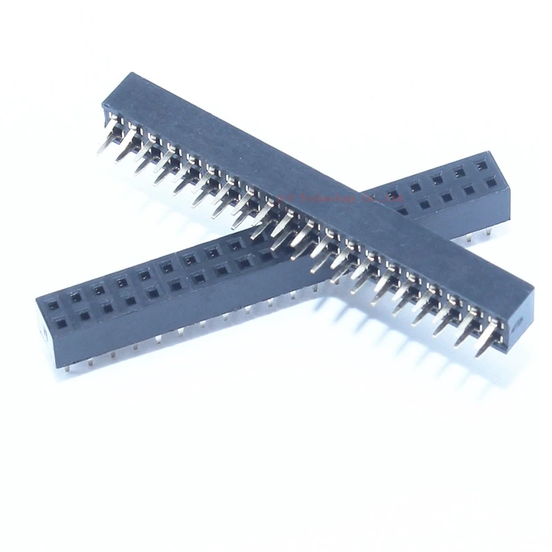 10 шт. 2x20 Pin 40 Pin header 2 мм Двухрядные женские прямые Header шаг 2*20 2,0 мм