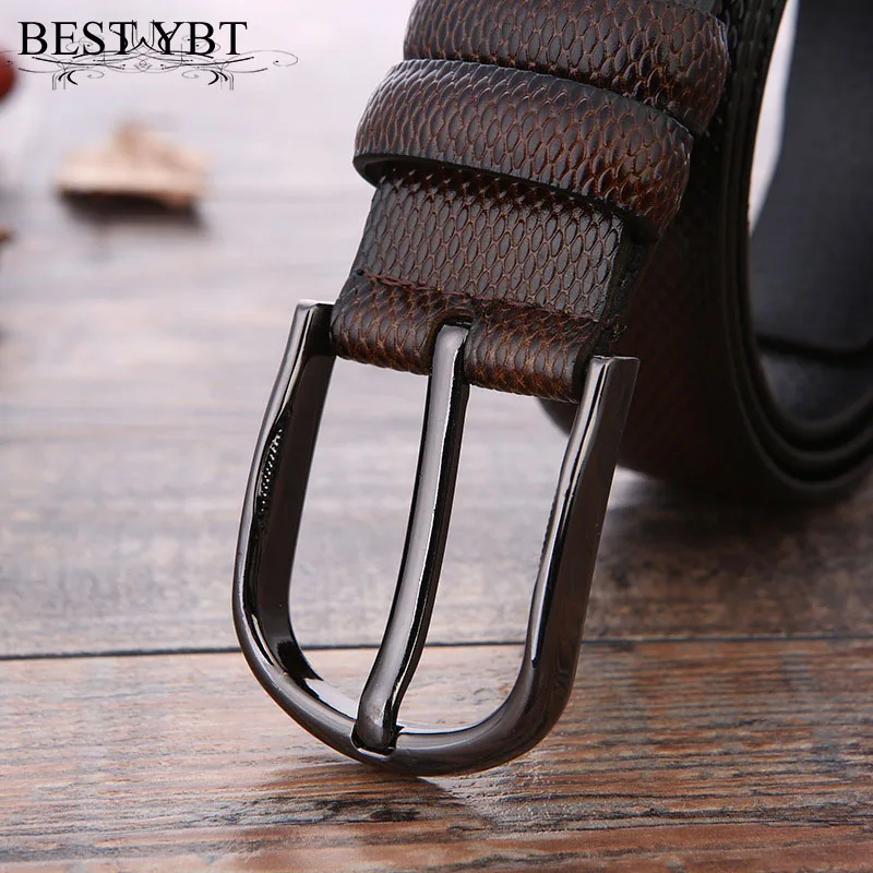 Ремень YBT мужской из спилка|leather belt|men leather beltbelt business |