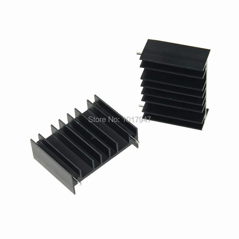 2 шт. ЛОТ 35x47x17 мм Усилитель MOS Радиатор Алюминиевый С Иглой|heatsink|extrusion machineextrusion