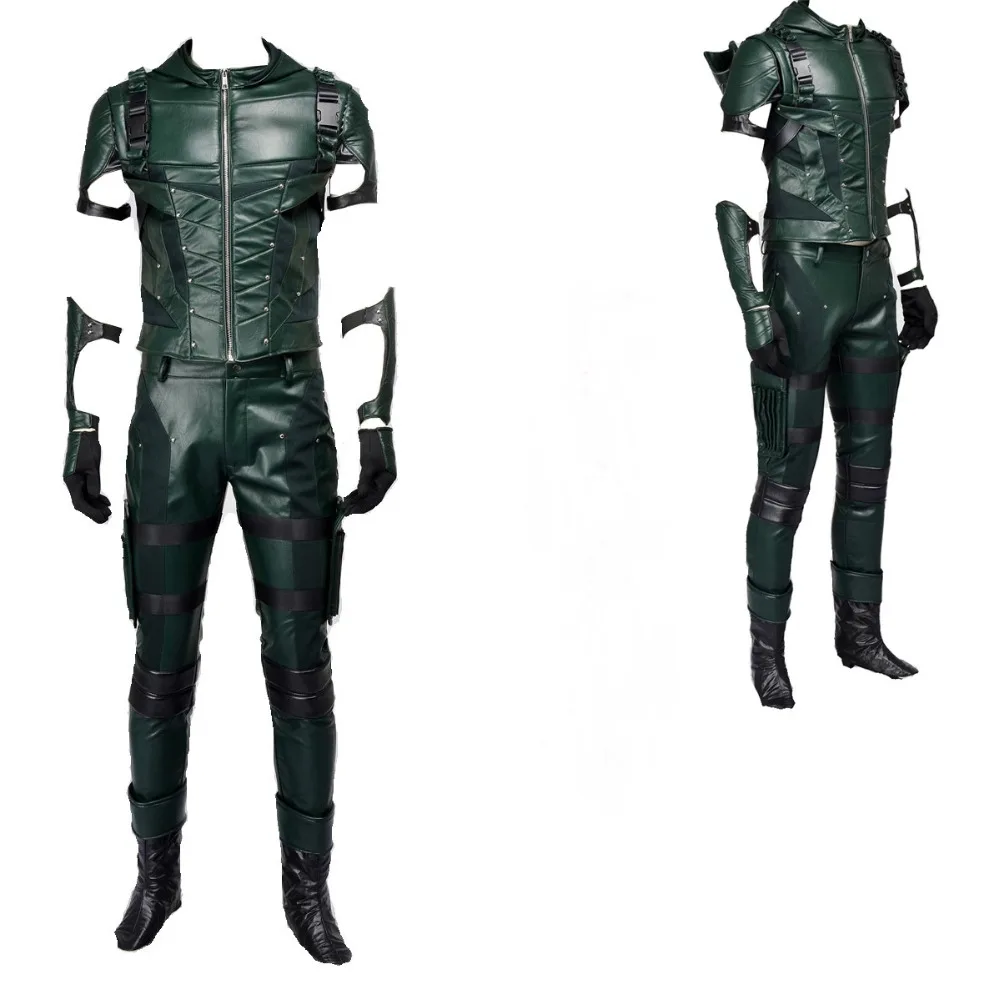 interval Samuel Rond en rond High Quality Green Arrow 4 Oliver Queen Cosplay Costume Halloween Costume  for Men Carnaval Disfraces 4 Colors S-XXL - AliExpress