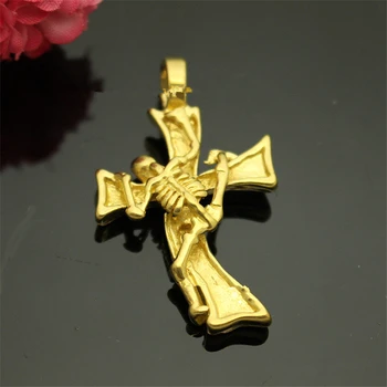 

EDC Paracord EDC Knife Beads Skeleton Cross Paracord Bracelet Accessories Survival DIY Pendant Buckle Knife Lanyards Equipment