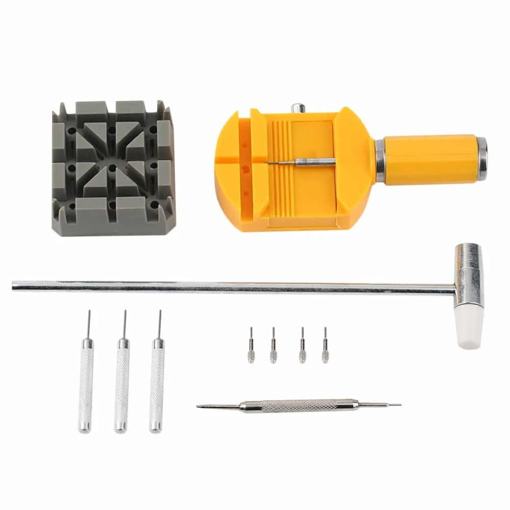 11pcs/Kit Metal Watch Band &amp Bracelet Link Remover Repair Tool Belt Tools Accessories | Наручные часы