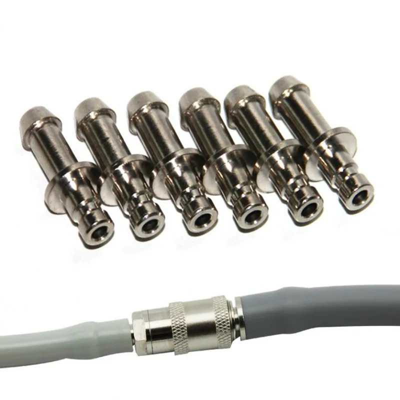 

10PCS/SET FREE SHIPPING NIBP CUFF Plug Hose Self-Joint Locking Spring NIBP Cuff Connector Male connector used for Cuff