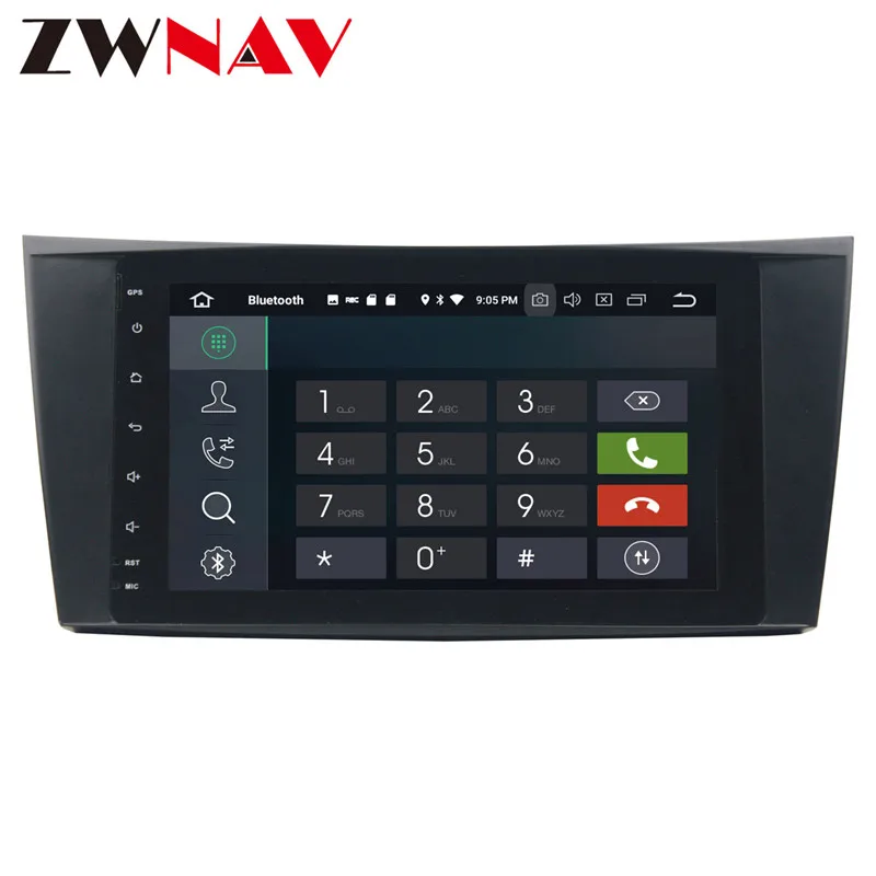 Discount 4+32G 2Din Android 8.0 Car DVD Player unit For Mercedes Benz E-Class W211/CLS W219/G-Class W463 Radio GPS Navigation auto stereo 12