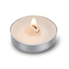 Tea Light Candles, White Unscented Travel, Centerpiece, Decorative Wedding Candle, 4 Hour Burn Time, Pressed Wax, 50 Bulk Pack ► Photo 3/6