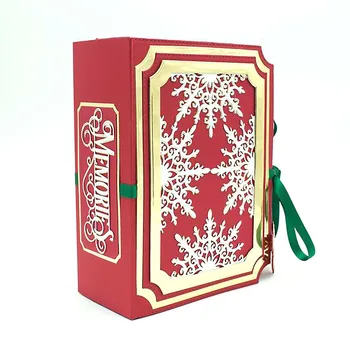 

2pcs Embossing Cutting Die Stencil Template Fashion Elegant DIY Scrapbooking Photo Album Book Covers Cutting Stencil Template