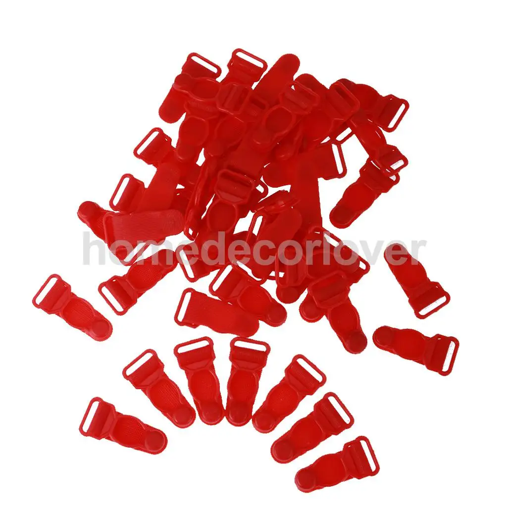 

50 pcs New DIY Accessories Bra Underwear Plastic Buckles
