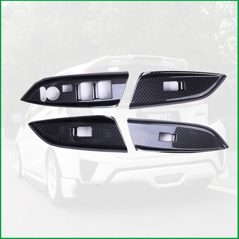 Аксессуары для Honda Jazz Fit GK5 2014 2015 2016 интерьерная ручка переключатель оконного