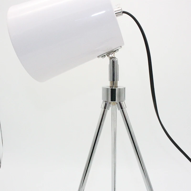 Современный скандинавский черный/белый стиль, регулируемые настольные лампы E27, светодиодный светильник 220 В, настольная лампа для чтения, прикроватная, для дома, спальни, гостиной