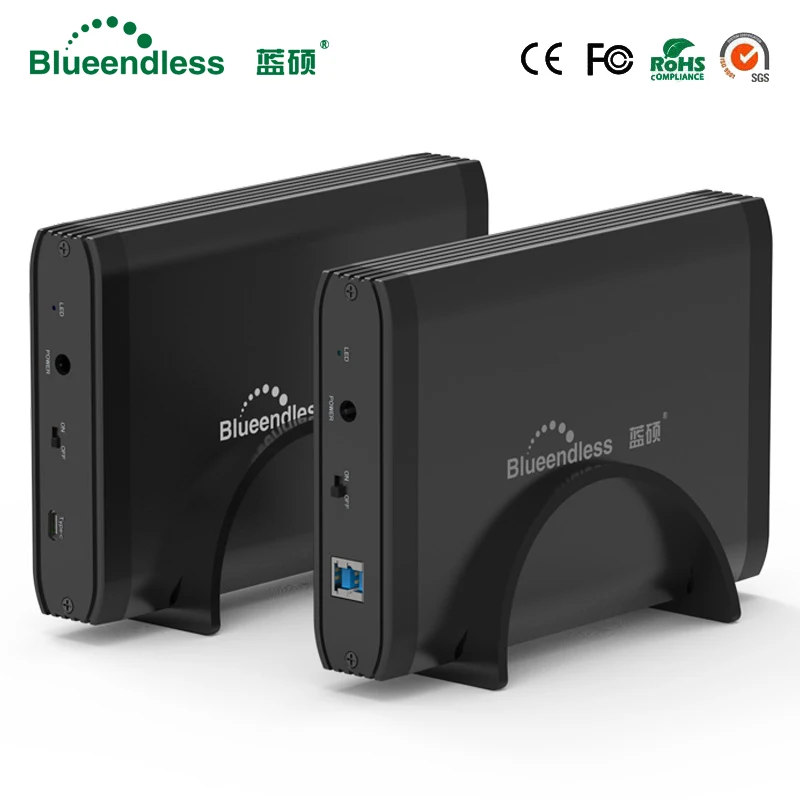Новый продукт чехлы для жестких дисков ssd подходит 3 5 дюйма 2 типа C/USB A usb 0 к sata