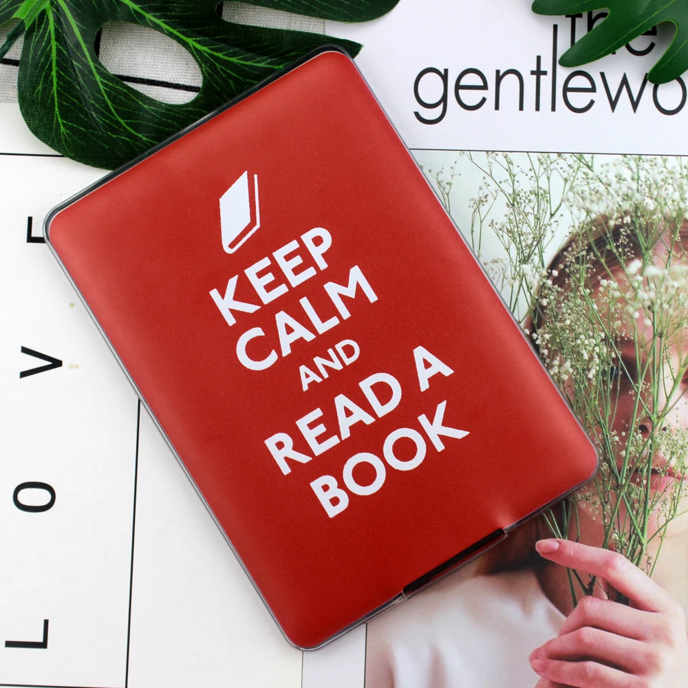 ТПУ мягкий чехол с рисунком чехол для Amazon kindle paperwhite 6 ''читалка защитный чехол с принтом черепа мамдалы+ Защитная пленка для экрана