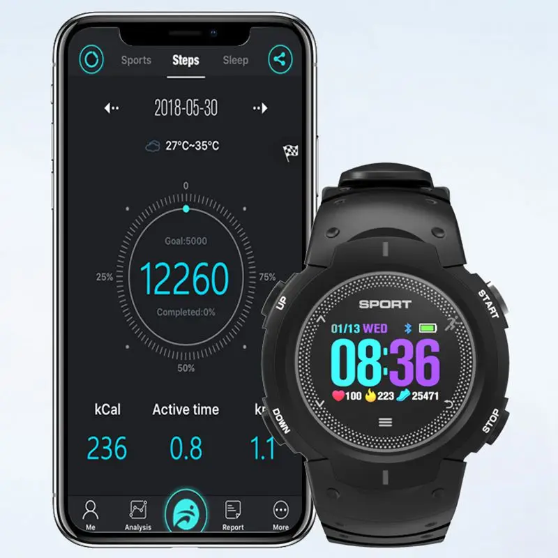 DTN O.I F13 Смарт часы водонепроницаемые IP68 N умные Bluetooth пульсометр Удаленная камера