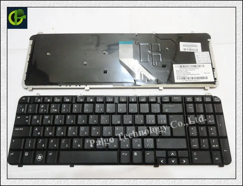 

Russian Keyboard for HP Pavilion DV6 2019ER DV6T DV6-1000 DV6-1200 DV6T-1100 DV6T-1300 DV6-2000 518966-251 534606-251 RU Black