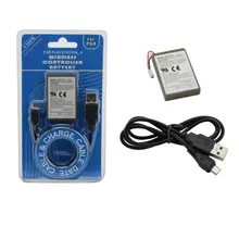 1 шт. 2000 мАч аккумулятор для sony Gamepad PS4 аккумулятор Dualshock4 беспроводной контроллер аккумуляторные батареи+ USB кабель зарядного устройства