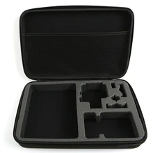 Portable Large Size Waterproof Camera Case Eva Hard Bag Box for Gopro Hero 4 5 2 HERO5 Session SJCAM SJ4000 SJ5000 Xiaomi yi 4K