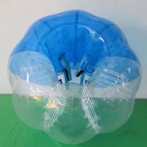Лидер продаж 1,5 м Bubble футбол, надувной Human Hamster мяч, 0,8 мм костюм-пузырь, Зорб мяч, бампер мяч, пузырь Футбол - Цвет: half blue