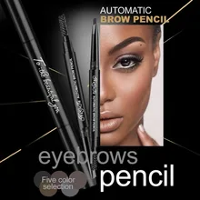 Бренд бровей оттенок косметики естественный длительный Краски татуировка бровей Водонепроницаемый чёрный; коричневый карандаш для бровей Макияж