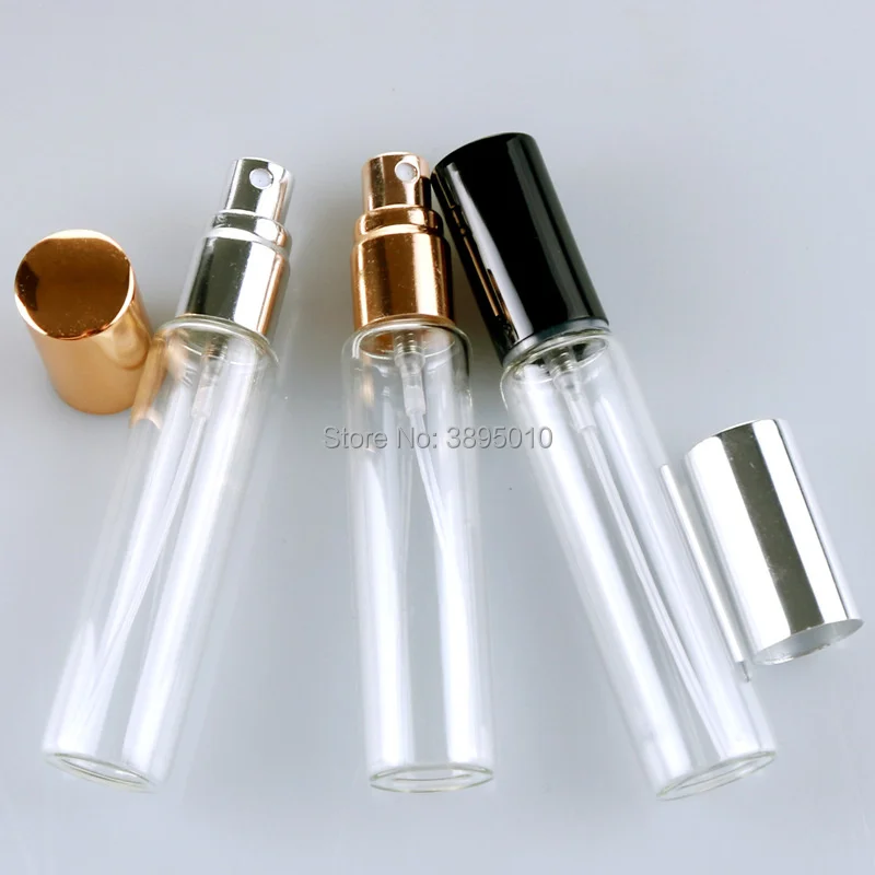 15ML 빈 유리 향수 스프레이 병 작은 화장품 용기 바이알 리필 분무기 포장 F487