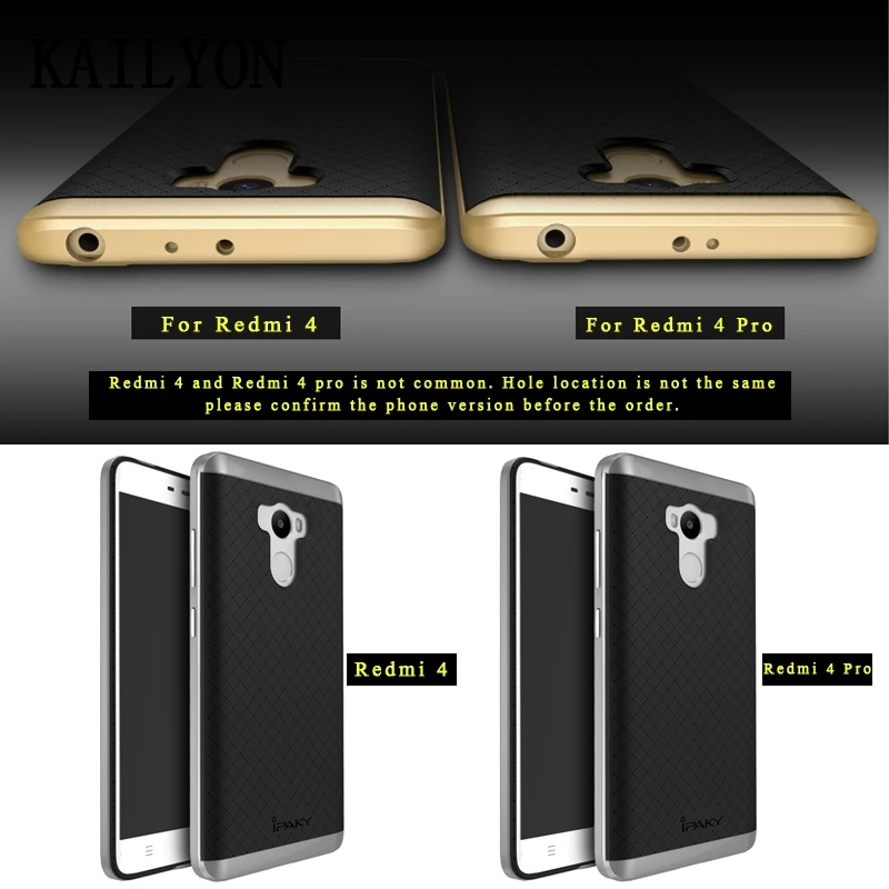 Xiaomi-redmi-4-4x-Case-Original-ipaky-Xiaomi-redmi-4-pro-case-Luxury-Silicone-Armor-Back