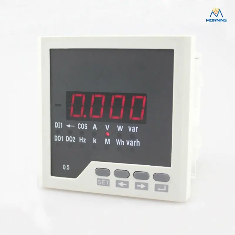 

China hot D31 LED display single phase multifunction meter AC220V