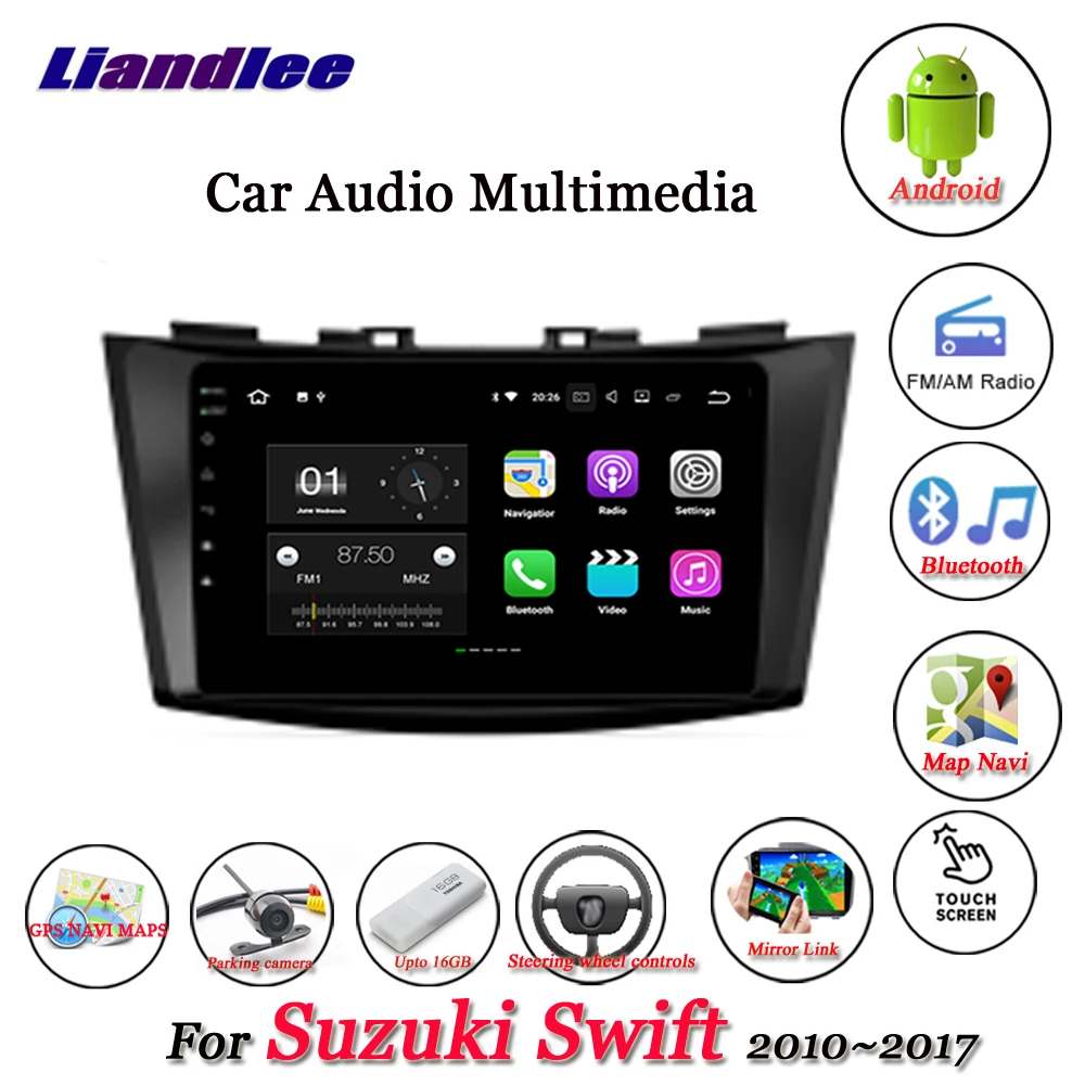 Liandlee Car Android System For Suzuki Swift 2010~2017 Stereo Radio Video BT FM GPS Map Navi Navigation Multimedia No DVD Player Liandlee Car Android System For Suzuki Swift 2010~2017 Stereo Radio Video BT FM GPS Map Navi Navigation Multimedia No DVD Player