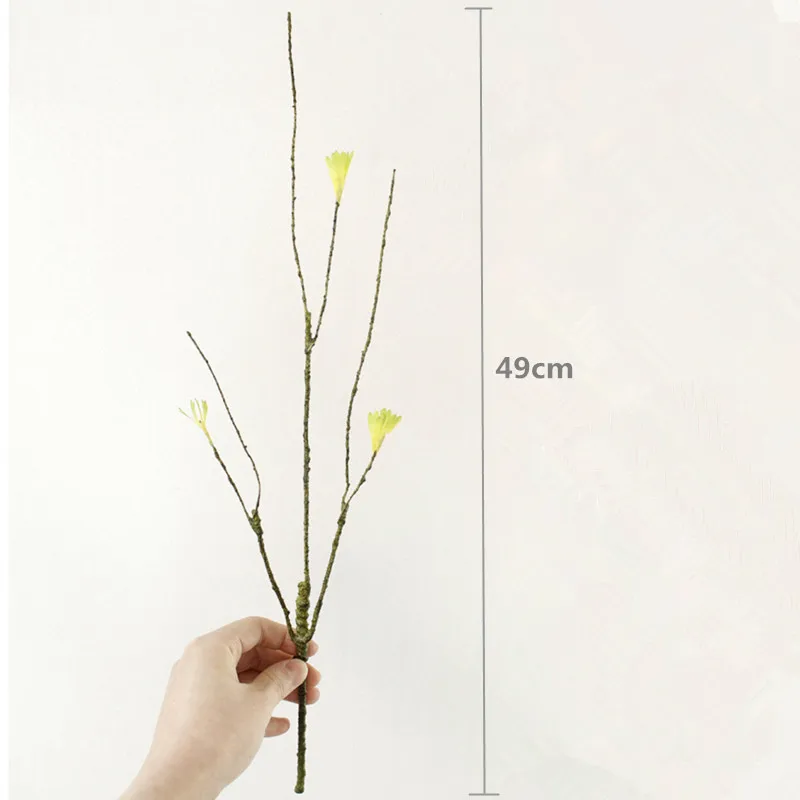 JAROWN Artificial Flower Green Plant Branches Simulation Branch Artificial Plant Wedding Decorative Arrange Table DIY material (4)