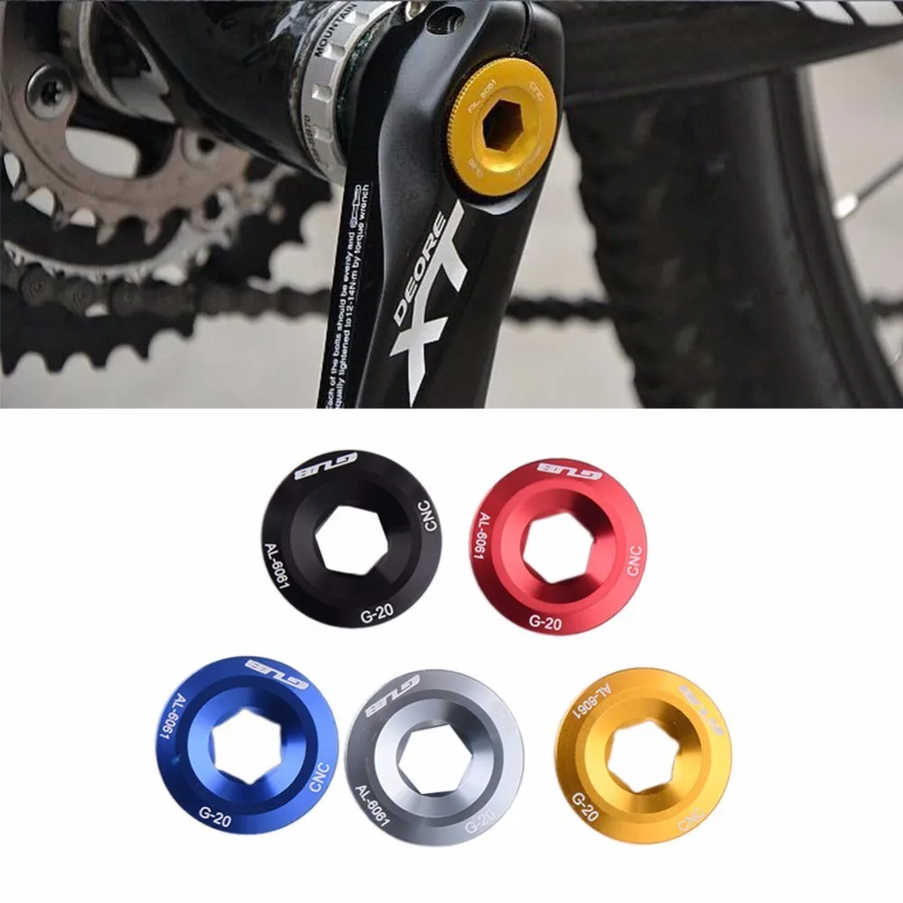 

GUB MTB Road Bike Crank Arm BoltCrankset Fixing Bolt Screw CNC for SHIMANO Crank Arm Screw BB Axis Screws